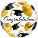 Congrats Grad Gold Balloon Package.