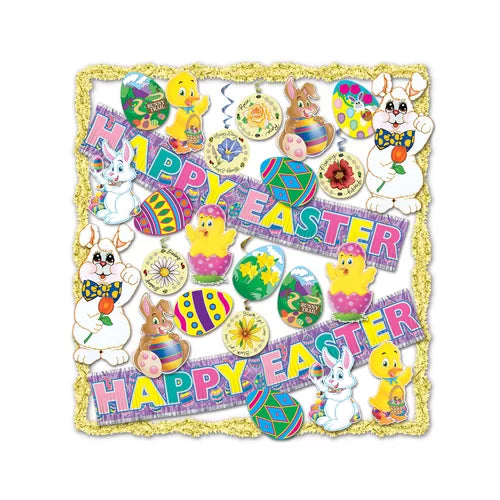 Fleeman Easter Trimorama Decoration Kit (1/Pk)
