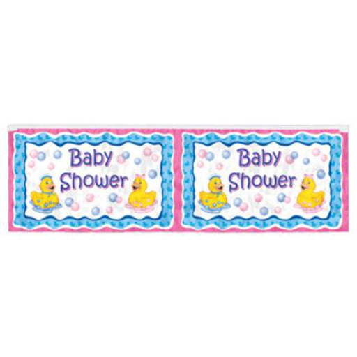 "Fr. Met. Just Duckie Fringe Banner - 14"X4'"