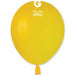 "Gemar 5" Yellow #002 Balloons - 100/Bag"