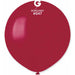 "Gemar Burgundy Latex Balloons - Pack Of 25 (19")"