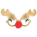 Glitter Reindeer Glasses - Christmas Glasses
