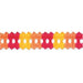 Gold/Orange/Red 12' Arcade Garland.