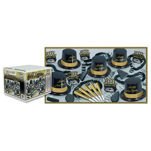 "Gold Legacy Flatware Set For 50"