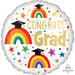 Grad Rainbow Balloons (Pack Of 40)