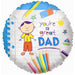 Great Dad 9" Foil Balloon (1/Pk)