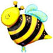 Happy Bee 25" Shape Xl Balloon And Latex Package.