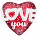 "Hearts & Dots Balloon Package - 36" Multi P75"