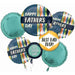 Father's Day Retro Renew Foil Balloon Bouquet (1/Pk)