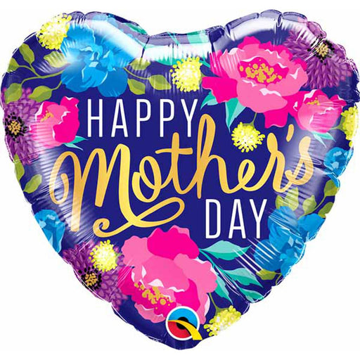 Mother's Day Colorful Peonies 18″ Balloon (5/Pk)