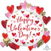 Hvd Circled In Hrts Balloon - 26" Shape P35 Pkg 
