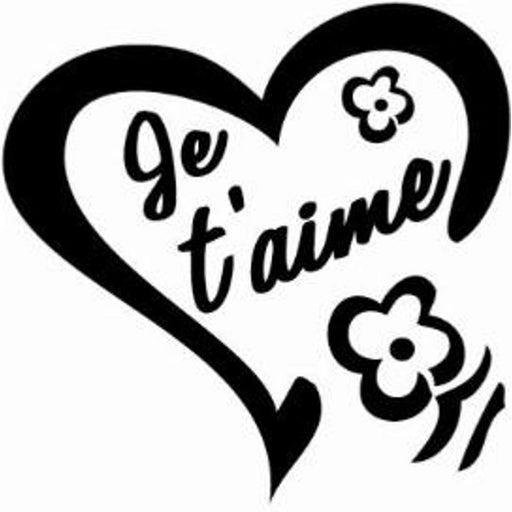 "J T'Aime Red Latex Balloons - 10/Bag (11")"