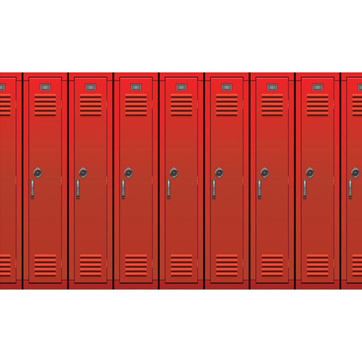 "Locker Room Background Decoration"