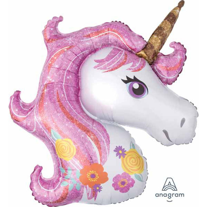 Magical Unicorn Balloon - 33" Shape P35 Pkgd.