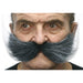 Moustache Black Grey - Horror Costume Accessory