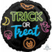 Neon Trick Or Treat Halloween Foil Balloon - 18" 