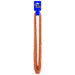 Orange Party Beads - 12 Strands Of 7 1/2Mm X 33"