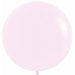 "Pastel Matte Pink 24" Latex Balloons - Pack Of 10"