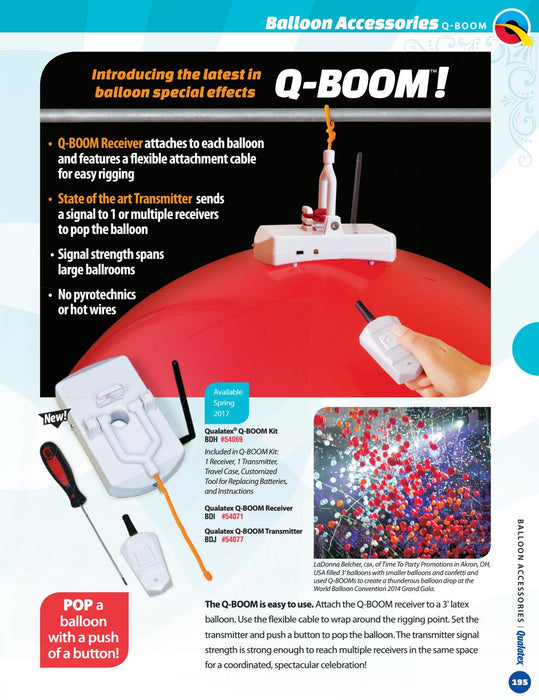 Qualatex Q-Boom Balloon Kit