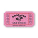 Roll Tickets 1000 - Good For 1 Drink