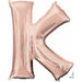 33 Inches Rose Gold Letter K Foil Balloon (1/Pk)