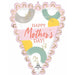 Happy Mother's Day Sketched Heart 35" Balloon (3/Pk)