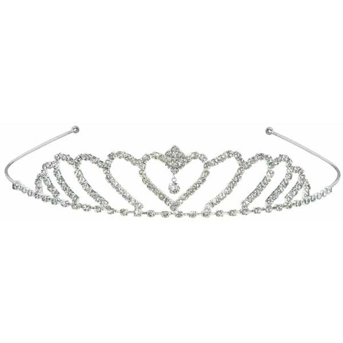 Sparkling Royal Rhinestone Tiara (1/Pk)