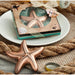 Starfish Bottle Opener Party Favor in Rose Gold and Silver Colors