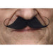 Stylish Hook Moustache - Black