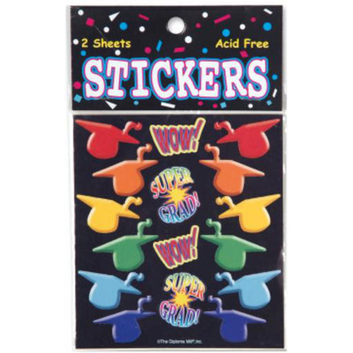 Super Grad Graduation Stickers - Celebrate Your Achievement