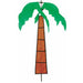 Tropical 42" Palm Tree Wind Wheel.