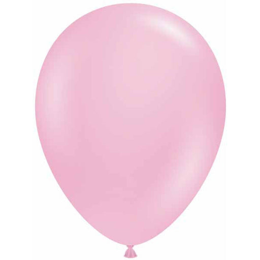 11" Standard Pink Tuftex Latex Balloons (100/Pk)