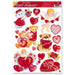 Valentine Clings - 13/Pk 12"X17"