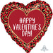 Hvd Animal Print Balloon 18" - Hrt Hx S40 Pkg