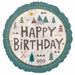 Wilderness Birthday 28" Foil Balloon (3/Pk)