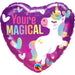 "Your Magical Unicorn 18-Inch Heart Package"