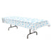 Snowflake Tablecover 54"X108" - Winter Wonderland Party Essential!
