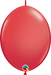 Qualatex QuickLink 6" Red Latex Balloons (50/Pk)