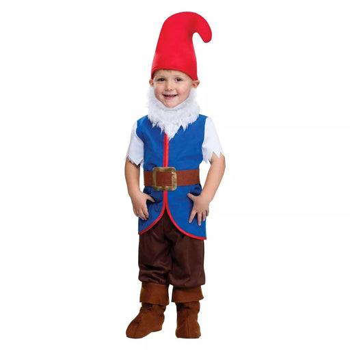 Gnome Boy Toddler Costume - Fits 3T-4T (1/Pk)