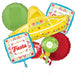 Viva La Party Fiesta Balloon Bouquet (1/Pk)