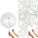 15 Pack Large Silver Confetti Balloons - Main 3