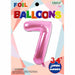 Number #7 Pink