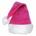 Velvet Santa Hat W/