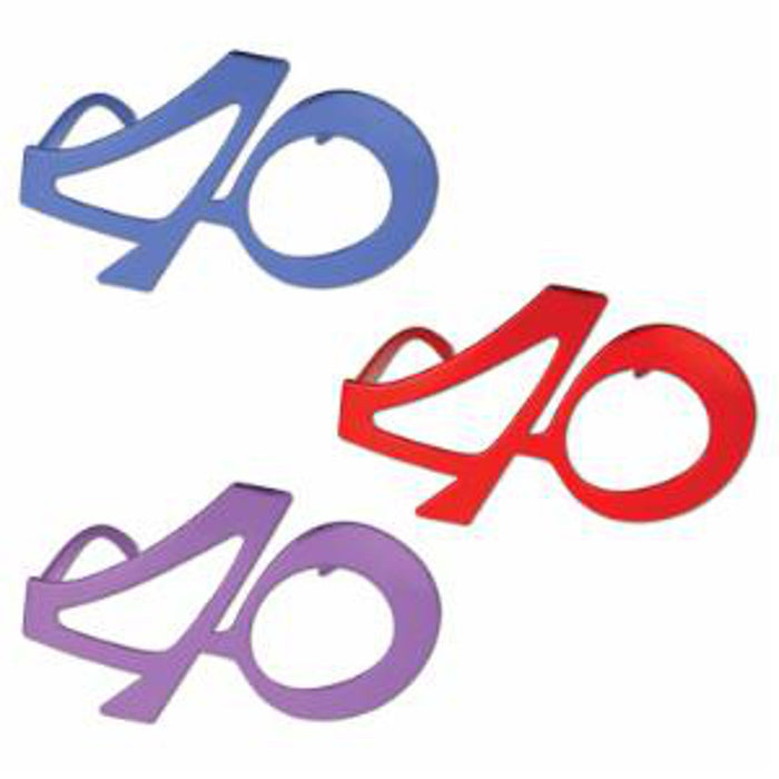 40 Metallic Fanci-Frames Bold Color Palette (3/Pk)