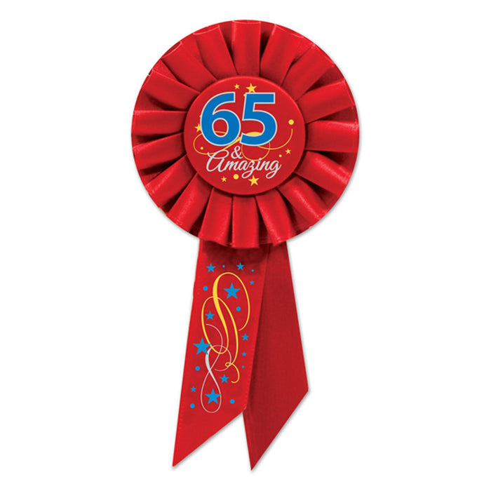65 & Amazing Rosette
