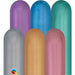 Qualatex Animal Twisty Chrome Assorted 260Q Latex Balloons (100/Pk)