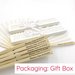 Custom Silk Folding Fan - Personalized Wedding Gift with Bride and Groom's Names and Date - Fans with box packing