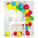 81 Pack Carnival, Circus, Fiesta and Rainbow Balloon Arch and Garland Kit - Main 3