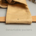 party bag apron detachable pockets