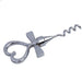 Stainless Steel Heart Corkscrew Wine Opener + Stopper Set 25ct - Shimmer & Confetti